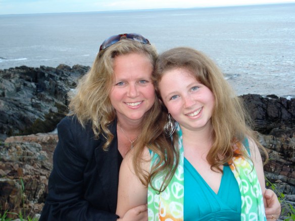 Emma and I on her 16th birthday.